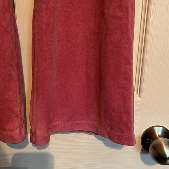 Pink polyester pants. Size Small - Picture 4 of 8